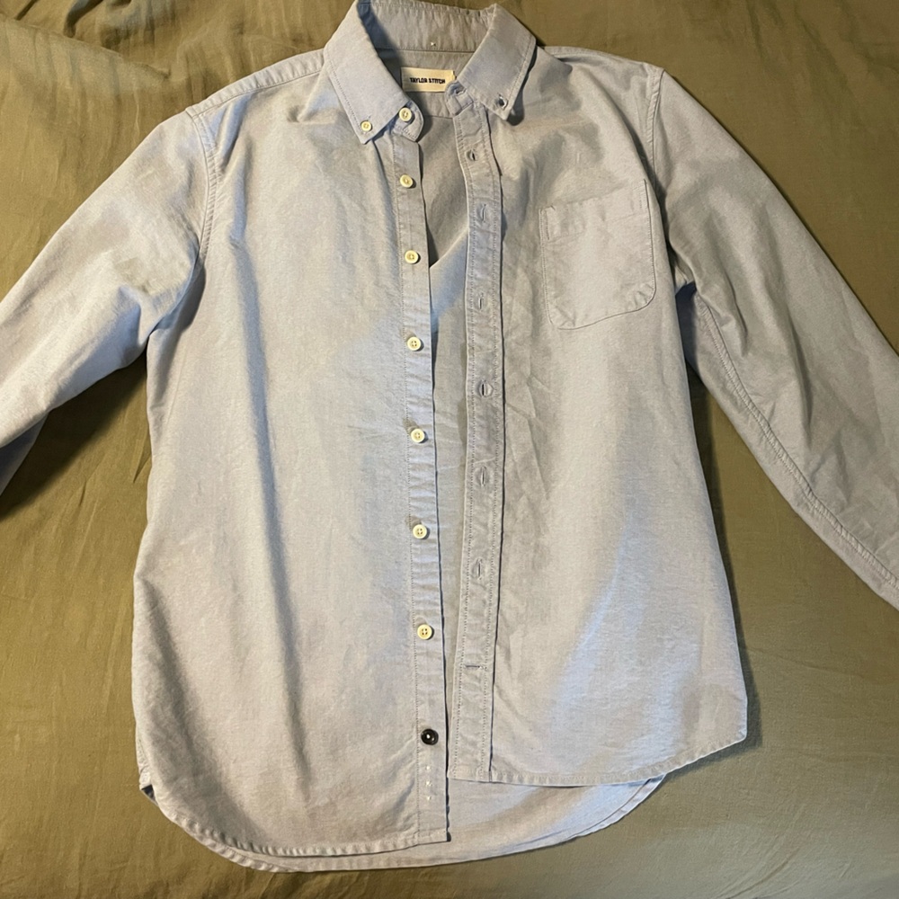 Taylor Stitch Sky Blue Oxford Shirt
